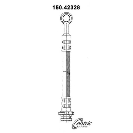 Centric Parts Brake Hose, 150.42328 150.42328